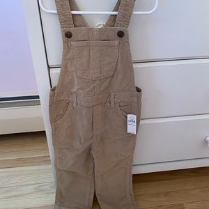 NWT corduroy overalls